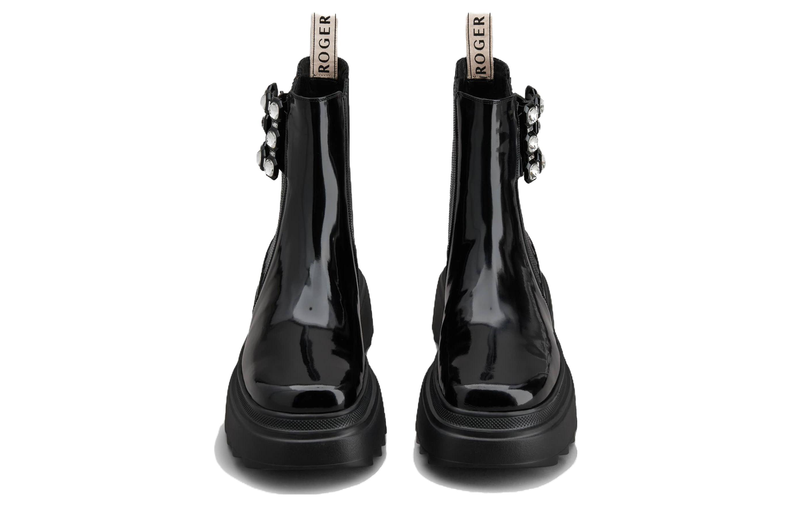 Lookbook (W) Roger Vivier Sepatu Chelsea Wallaviv 'Hitam' RVW710358001UJB999