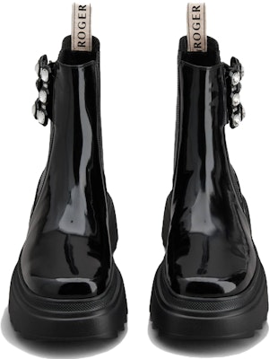 (Women) Roger Vivier Wallaviv Chelsea Boot 'Black' RVW710358001UJB999 Lookbook (Women) Roger Vivier Wallaviv Chelsea Boot 'Black' RVW710358001UJB999