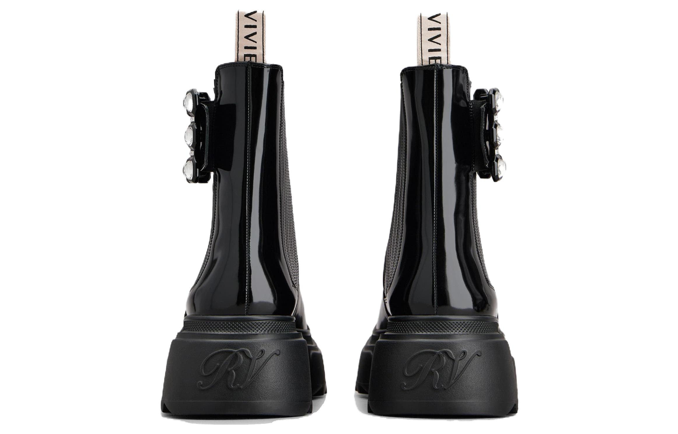 Shop (W) Roger Vivier Sepatu Chelsea Wallaviv 'Hitam' RVW710358001UJB999