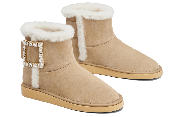 (W) Roger Vivier Winter Viv 'Brown Buckle Suede' 圖 3