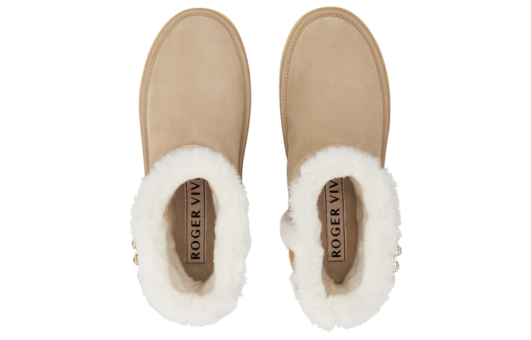 (W) Roger Vivier Winter Viv 'Brown Buckle Suede' 圖 5