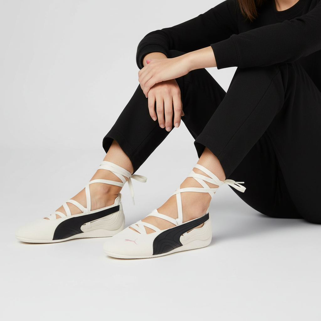 Order (W) Rosé x Puma Speedcat Ballet SD ''Putih Hitam Merah Jambu Frosty'' 404395-01