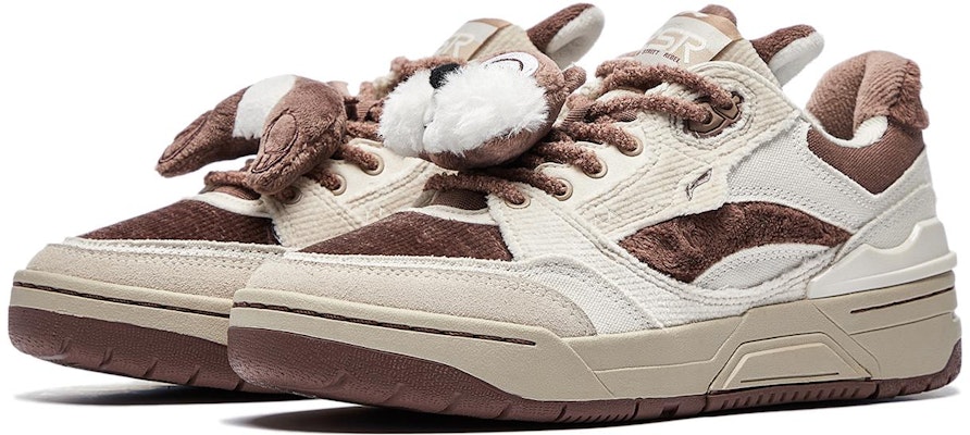 (W) 리닝 RSR 101 로우 x 디즈니 칩앤데일 '그레이 브라운' ABCS108-4 Lookbook (W) 리닝 RSR 101 로우 x 디즈니 칩앤데일 '그레이 브라운' ABCS108-4