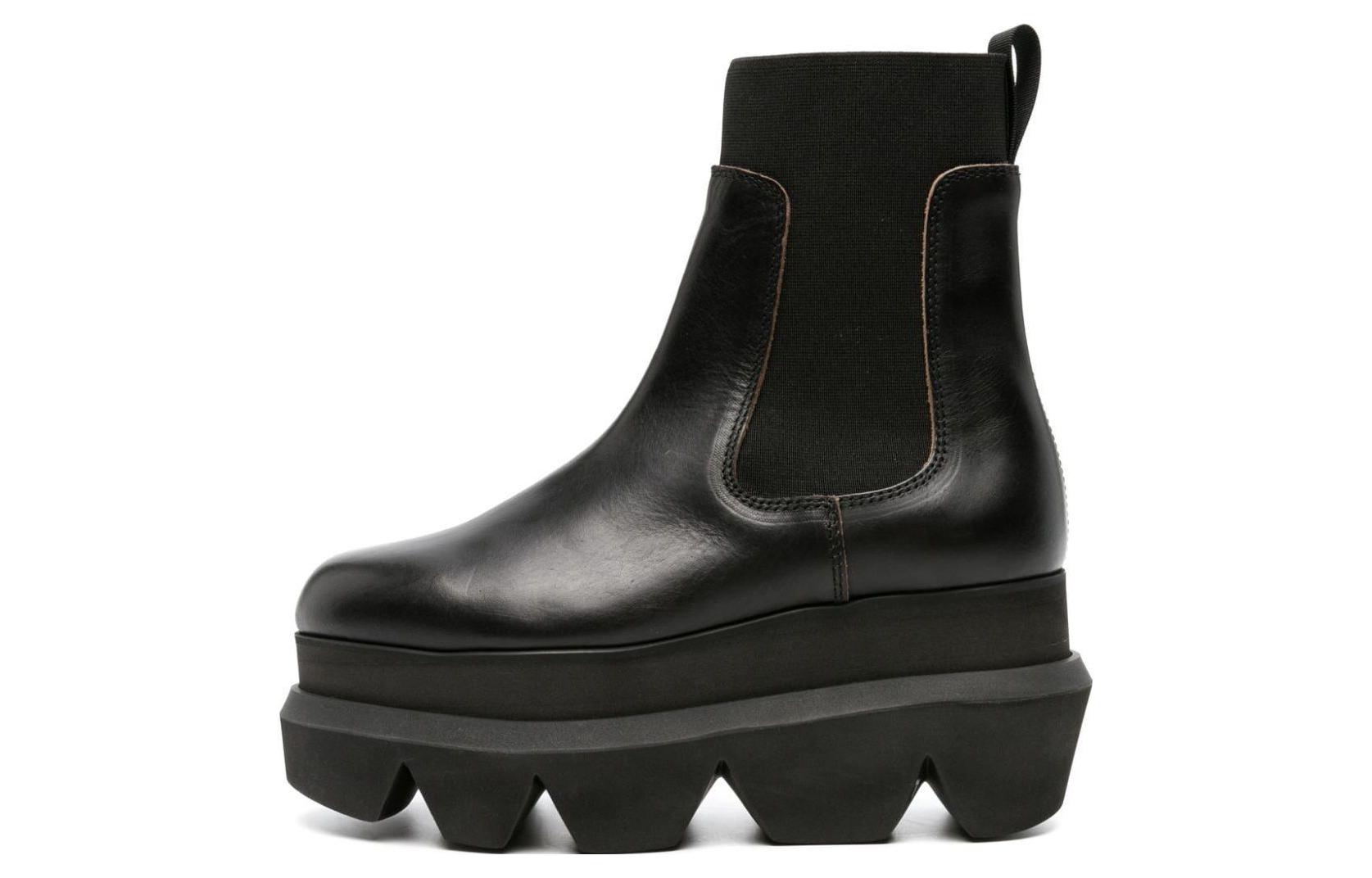 (Women) sacai Chelsea Boot 'Black Leather' 2306884
