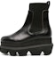 Buy (W) sepatu Boots sacai Chelsea 'Kulit Hitam' 2306884
