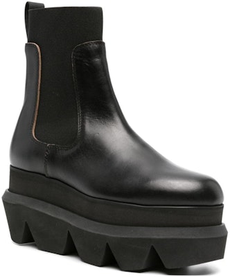 (W) sepatu Boots sacai Chelsea 'Kulit Hitam' 2306884 Lookbook (W) sepatu Boots sacai Chelsea 'Kulit Hitam' 2306884