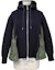Order (Women) Sacai SS24 Navy/Khaki Colorblock Zip Hoodie. SCW-230-212