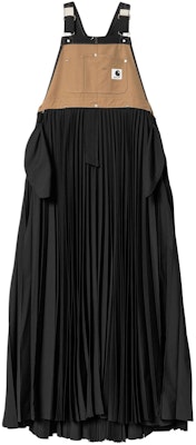 (W) Vestido Suspensorio Negro con Logo Sacai x Carhartt WIP SS24. I034061-1VR-XX Shop (W) Vestido Suspensorio Negro con Logo Sacai x Carhartt WIP SS24. I034061-1VR-XX