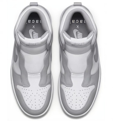 (Women) sacai x NikeLab x Nike Dunk Lux 'Wolf Grey' 776446-001 Lookbook (Women) sacai x NikeLab x Nike Dunk Lux 'Wolf Grey' 776446-001