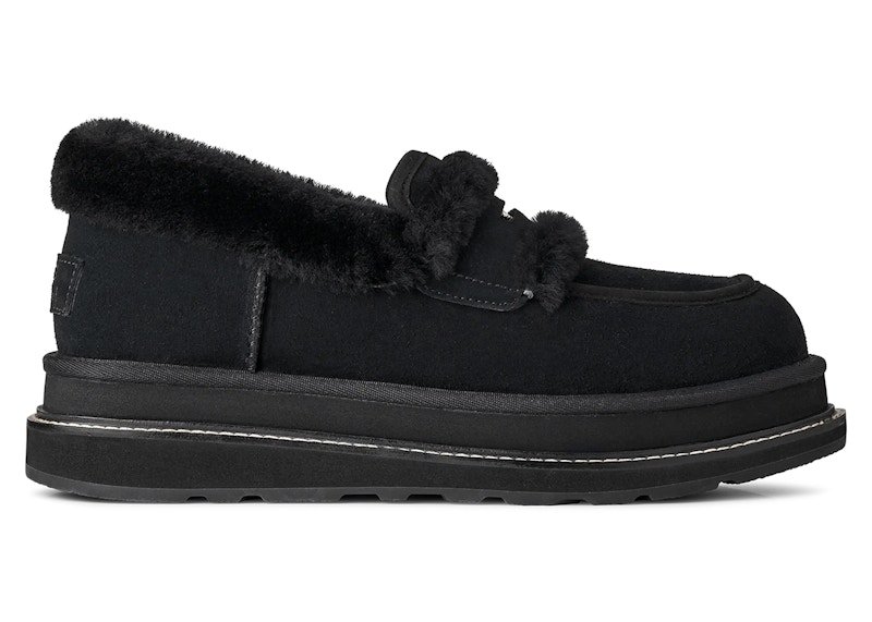 Sacai x UGG Loafer 'Black' 1178370-BLK