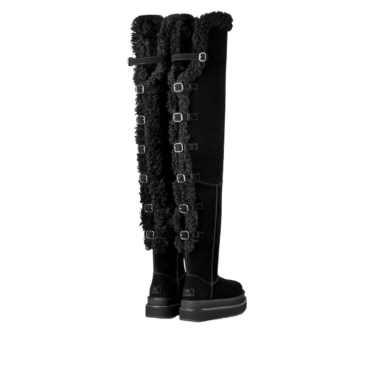 Lookbook (W) sacai x UGG 사이하이 부츠 블랙 1175215-BLK