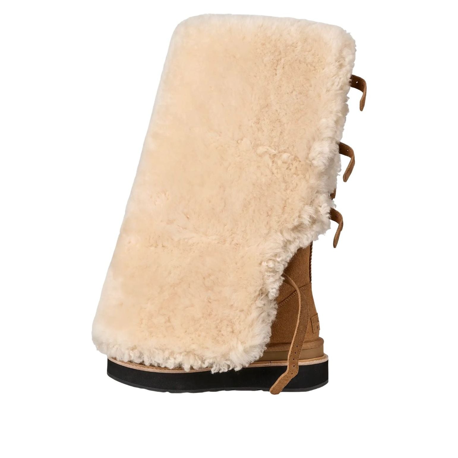 Lookbook (W) sacai x UGG 大腿高靴 栗色 1175215-CHE