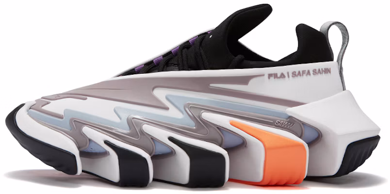 (Women) SAFA SAHIN x FILA Fusion Sawtooth Fashion Low-Top Running Shoes Black/White T12W431116FCB Buy (Women) SAFA SAHIN x FILA Fusion Sawtooth Fashion Low-Top Running Shoes Black/White T12W431116FCB