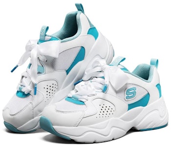 SAILOR MOON x Skechers D‘LITES Airy 2.0 美少女戰士聯名 水星 水野亞美 厚底 低筒 運動休閒鞋 女款 白藍 Lookbook SAILOR MOON x Skechers D‘LITES Airy 2.0 美少女戰士聯名 水星 水野亞美 厚底 低筒 運動休閒鞋 女款 白藍