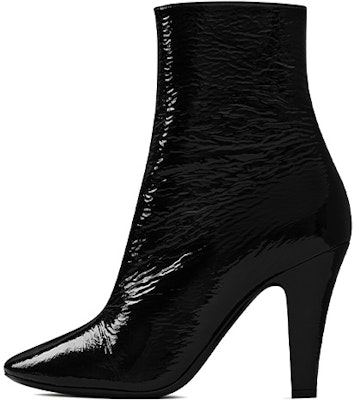 (Women) Saint Laurent 68 'Black Patent Leather Ankle Boot' 67075726O001000 Buy (Women) Saint Laurent 68 'Black Patent Leather Ankle Boot' 67075726O001000