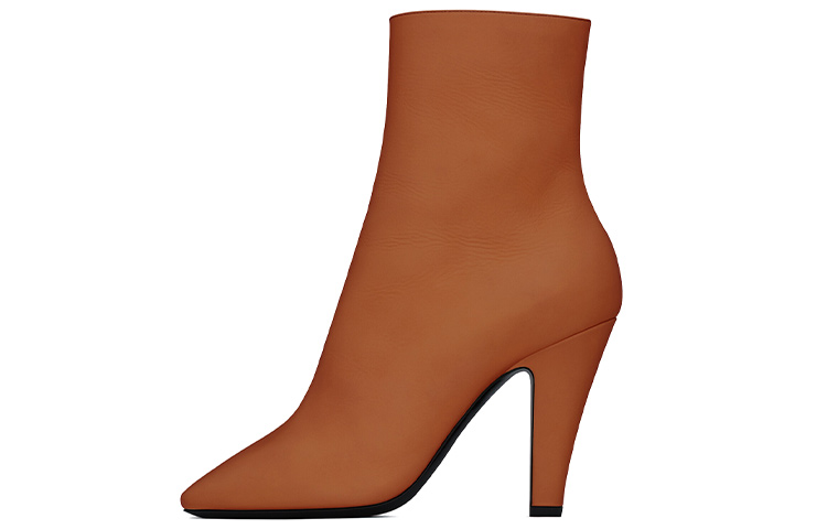 (Women) Saint Laurent 68 Boot 'Smooth Brown Leather' 6581512W7009808