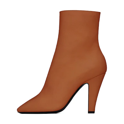 (W) Saint Laurent 68 Boot 'Smooth Brown Leather'