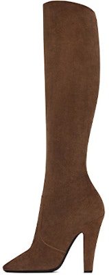 (Women) Saint Laurent 68 High-Top Boots 'Brown Suede' 67071427D002517 Buy (Women) Saint Laurent 68 High-Top Boots 'Brown Suede' 67071427D002517