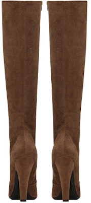 (Women) Saint Laurent 68 High-Top Boots 'Brown Suede' 67071427D002517 Purchase (Women) Saint Laurent 68 High-Top Boots 'Brown Suede' 67071427D002517