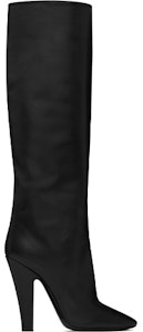 (W) 생 로랑 68 하이탑 부츠 '스무스 블랙' 6676252W7001000 Order (W) 생 로랑 68 하이탑 부츠 '스무스 블랙' 6676252W7001000