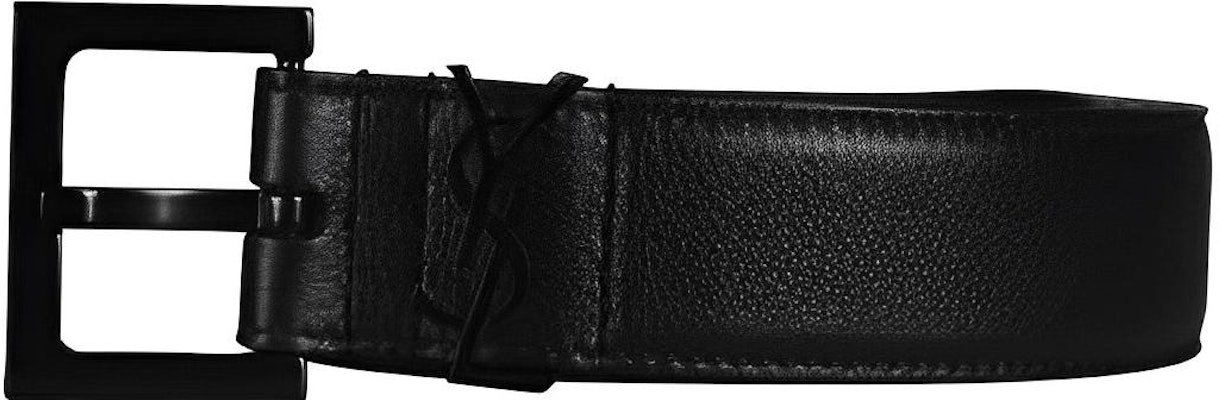 (Women) Saint Laurent 2cm Leather Belt with Logo Buckle. 554465BOO0U1000 Order (Women) Saint Laurent 2cm Leather Belt with Logo Buckle. 554465BOO0U1000