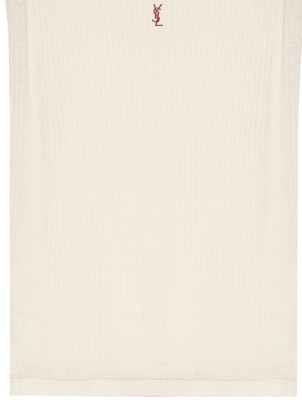 (W) サンローラン ベージュ SS23 ロゴ刺繍クルーネックタンクトップ 752721YBMV29774 Purchase (W) サンローラン ベージュ SS23 ロゴ刺繍クルーネックタンクトップ 752721YBMV29774