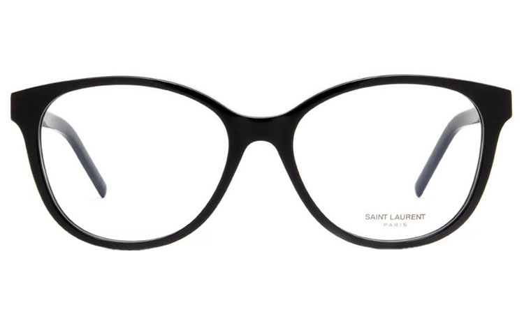 (Women) SAINT LAURENT  Black Acetate Butterfly Optical Glasses SLM112001