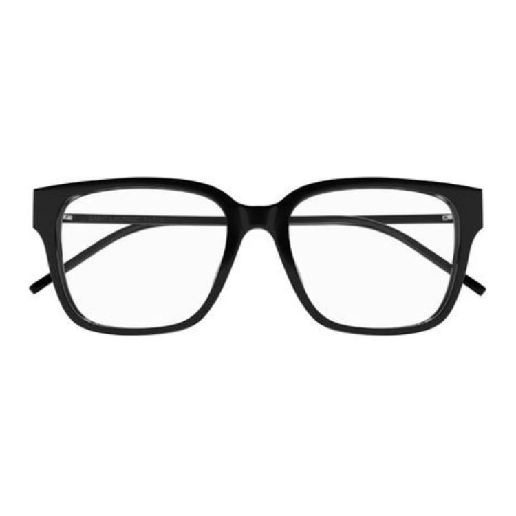 (Women) Saint Laurent  Black Acetate Square Optical Glasses SLM48OAF002M 圖 3