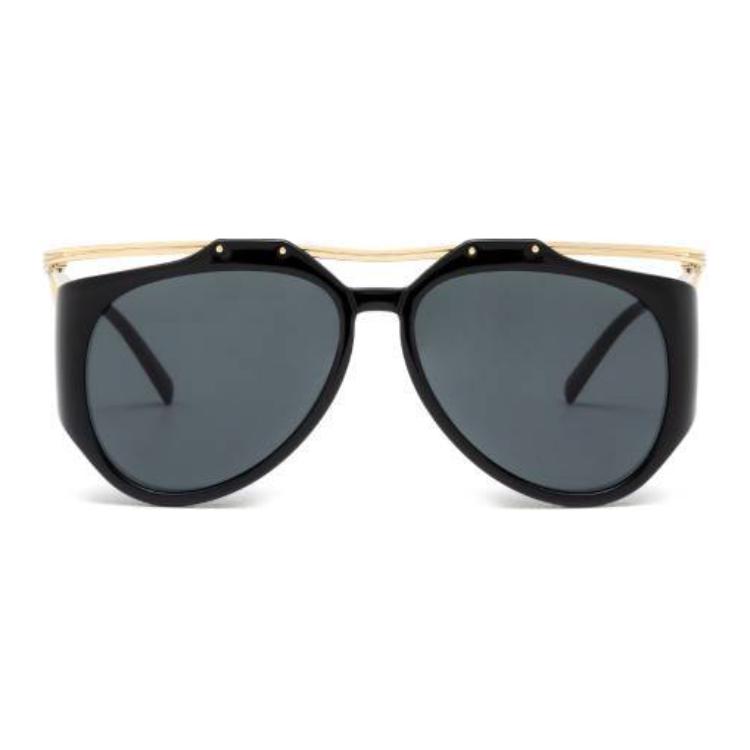 (Women) Saint Laurent  Black Aviator Sunglasses with Engraved Temples. SLM137001 圖 3