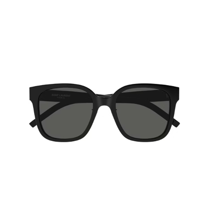 (Women) SAINT LAURENT  Black Gradient Lens Irregular Acetate Sunglasses SLM105F002 圖 3