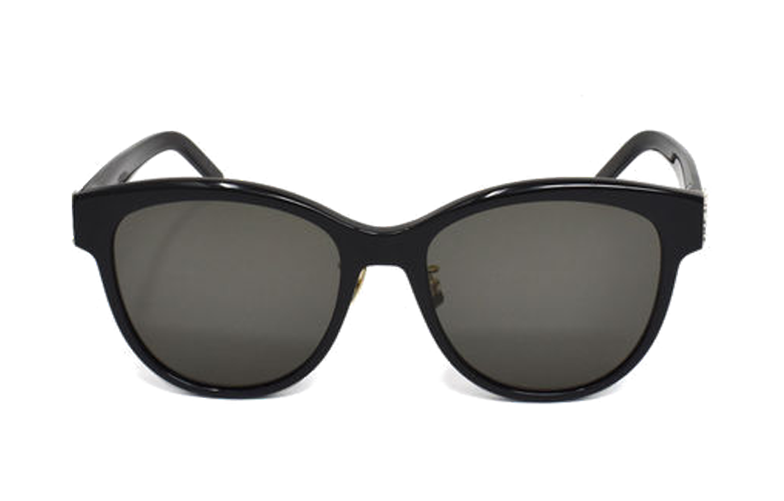 (Women) Saint Laurent  Black Irregular Sunglasses with Logo Letter Decoration. SLM107K-004 圖 3