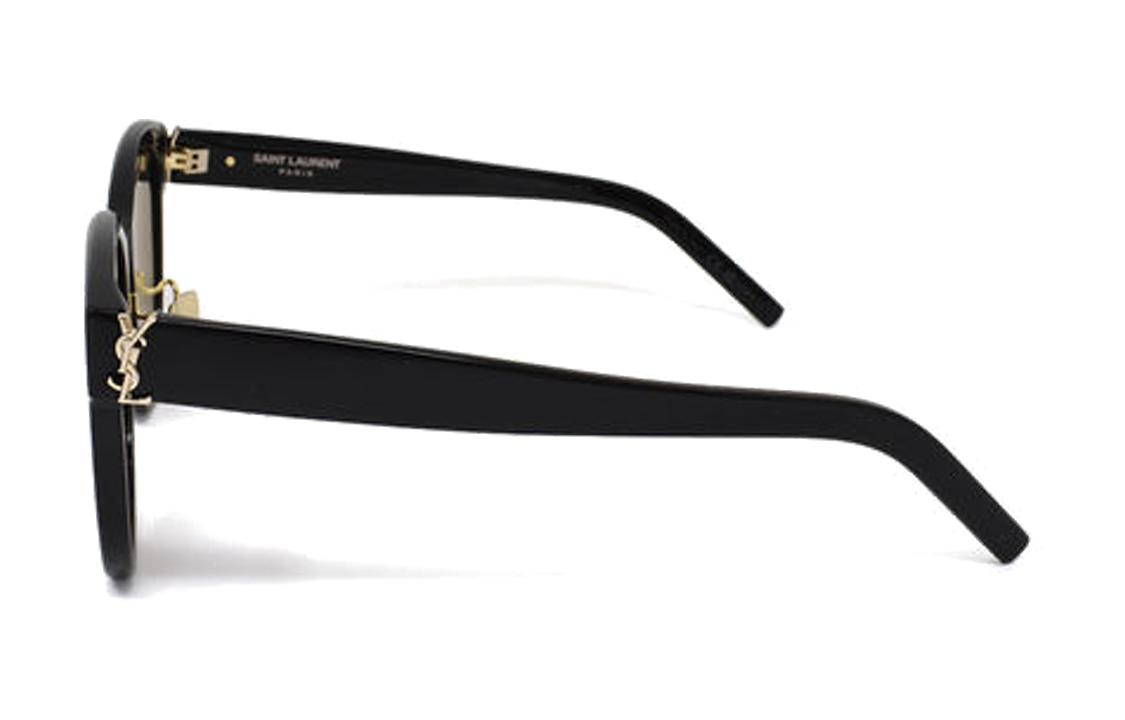 (Women) Saint Laurent  Black Irregular Sunglasses with Logo Letter Decoration. SLM107K-004 圖 4