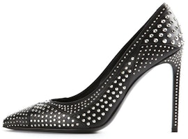 (Women) Saint Laurent 'Black Leather Pointed Toe High Heels' 375421BX3001000 (Women) Saint Laurent 'Black Leather Pointed Toe High Heels' 375421BX3001000