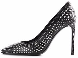(Women) Saint Laurent 'Black Leather Pointed Toe High Heels' 375421BX3001000 (Women) Saint Laurent 'Black Leather Pointed Toe High Heels' 375421BX3001000