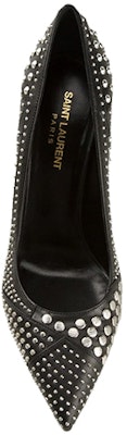 (Women) Saint Laurent 'Black Leather Pointed Toe High Heels' 375421BX3001000 Shop (Women) Saint Laurent 'Black Leather Pointed Toe High Heels' 375421BX3001000