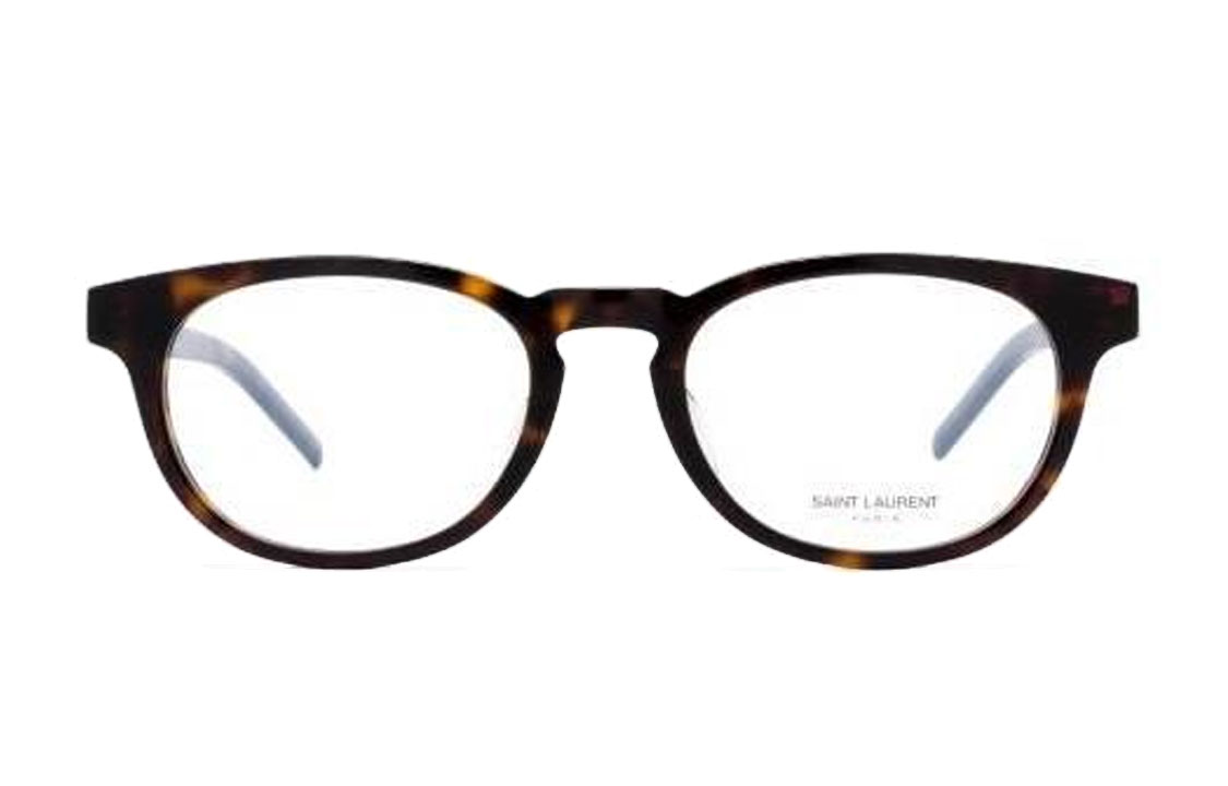 (Women) SAINT LAURENT  Black Oval Optical Eyeglasses Frame - Stylish & Comfortable SLM123F002 圖 2
