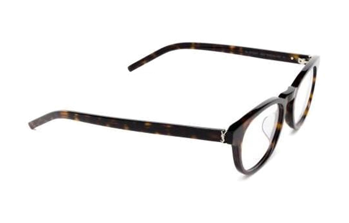 (Women) SAINT LAURENT  Black Oval Optical Eyeglasses Frame - Stylish & Comfortable SLM123F002 圖 3