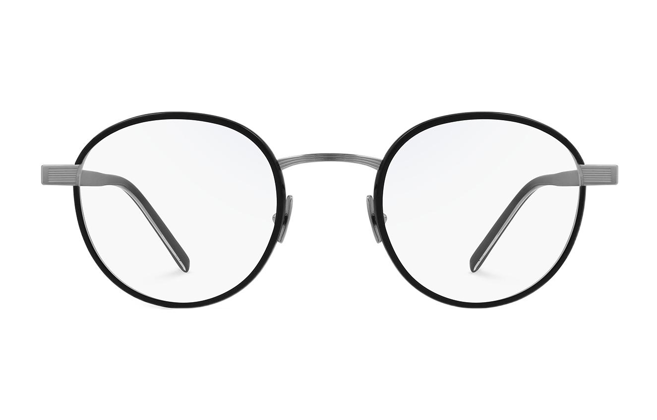 (Women) SAINT LAURENT  Black Round Alloy Optical Glasses - Minimalist Fashion. SL125001 圖 3