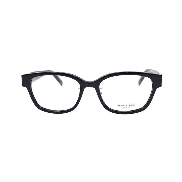 (Women) Saint Laurent  Black Silver Oval Optical Glasses - Elegant Business Frame. SLM33J-001 圖 3