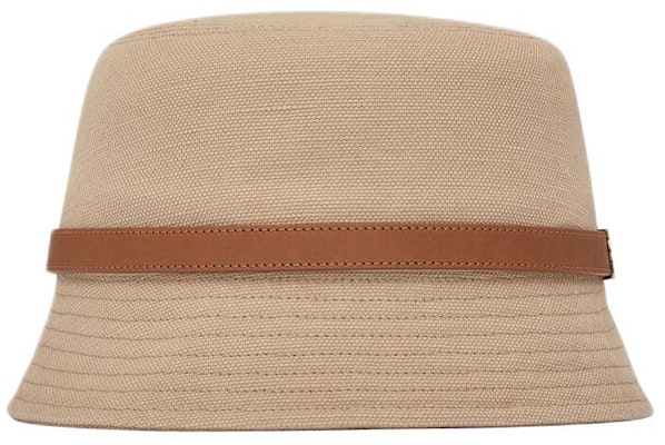 (W) SAINT LAURENT Topi Bucket Cokelat Canvas dengan Trim Tali Kulit. 7849483YP629765 Lookbook (W) SAINT LAURENT Topi Bucket Cokelat Canvas dengan Trim Tali Kulit. 7849483YP629765