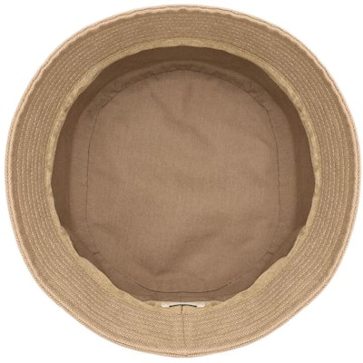 (W) SAINT LAURENT Topi Bucket Cokelat Canvas dengan Trim Tali Kulit. 7849483YP629765 Purchase (W) SAINT LAURENT Topi Bucket Cokelat Canvas dengan Trim Tali Kulit. 7849483YP629765