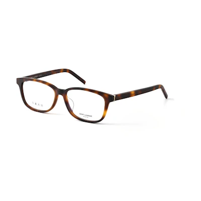 (Women) SAINT LAURENT Brown Round Optical Glasses - Stylish & Comfortable Frame SL M109/F-002