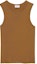 Buy (W) サンローラン ブラウン ノースリーブ ニットタンクトップ 778571Y37OK7745