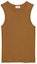 Order (W) サンローラン ブラウン ノースリーブ ニットタンクトップ 778571Y37OK7745