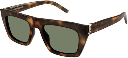 (Women) SAINT LAURENT Butterfly Tortoiseshell Sunglasses with Engraved Temples. 26245219 (Women) SAINT LAURENT Butterfly Tortoiseshell Sunglasses with Engraved Temples. 26245219