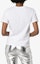 Shop (Women) SAINT LAURENT Casual Letter Print Short-Sleeve T-Shirt White 577070YBJJ2