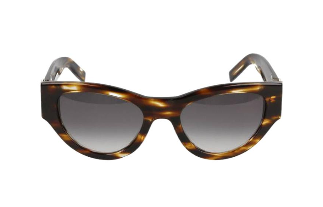 (Women) Saint Laurent  Cat Eye Acetate Sunglasses Tortoiseshell Brown. SLM94005