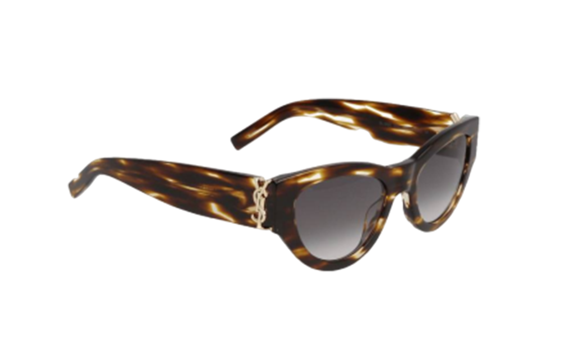 (Women) Saint Laurent  Cat Eye Acetate Sunglasses Tortoiseshell Brown. SLM94005 圖 3