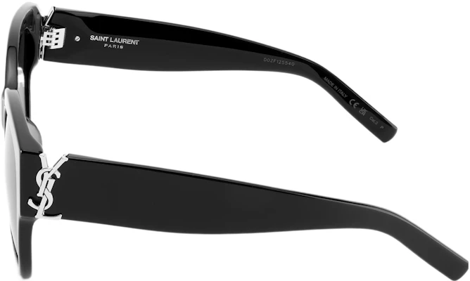 (W) SAINT LAURENT Cermin Mata Hitam Klasik Logo Square Acetate SLM95F005BLACKBLACKGREY Shop (W) SAINT LAURENT Cermin Mata Hitam Klasik Logo Square Acetate SLM95F005BLACKBLACKGREY