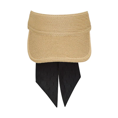(Women) Saint Laurent Comfort Sun Hat - Camel Color 7381433YN239700